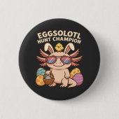 verbessert): Eggsolotl Hunt Champion - Funny Niedl Button (Vorderseite)