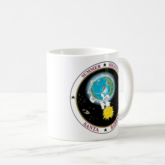 Verbesserte Santa- Barbarasonnenwende-Tasse Kaffeetasse (VorderseiteRechts)