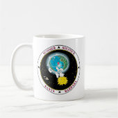 Verbesserte Santa- Barbarasonnenwende-Tasse Kaffeetasse (Links)