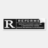 Verbesserter Autoaufkleber (Vorne)