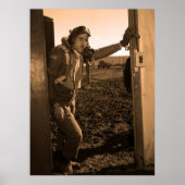 Verbessertes Portrait von Edward M. Thomas Poster (Vorne)