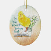 "Verbessertes Theologie-Küken-" Keramik Ornament (Rechts)