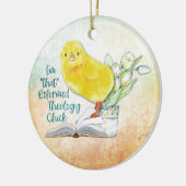 "Verbessertes Theologie-Küken-" Keramik Ornament (Links)