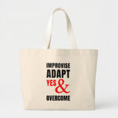 VERBESSERUNG DER JA-ANPASSUNG UND DES ÜBERKOMMENS JUMBO STOFFBEUTEL (Vorne)