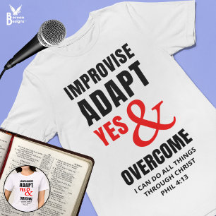 VERBESSERUNG DER JA-ANPASSUNG UND ÜBERWINDEN Chris Tri-Blend Shirt