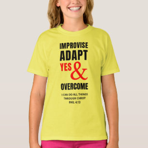 VERBESSERUNG DER JA- UND ÜBERKOMMENDEN Christliche T-Shirt