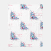 Verbesserung des Krebsangebots durch Blume Fleecedecke (Vorderseite)