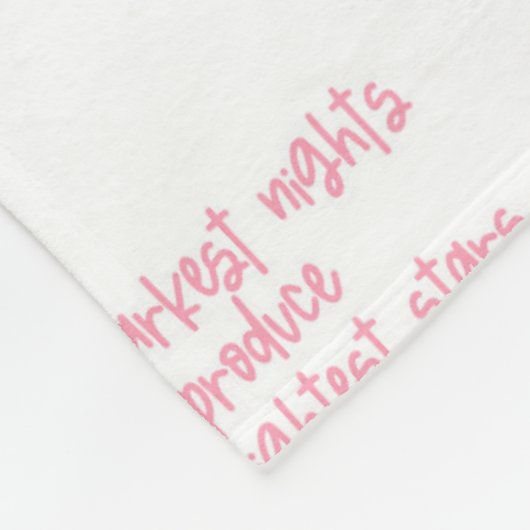 Verbesserung des Krebsangebots durch Blume Fleecedecke (Ecke)