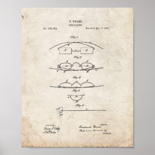 Verbesserung im Schauspiel-Patent - alter Blick Poster