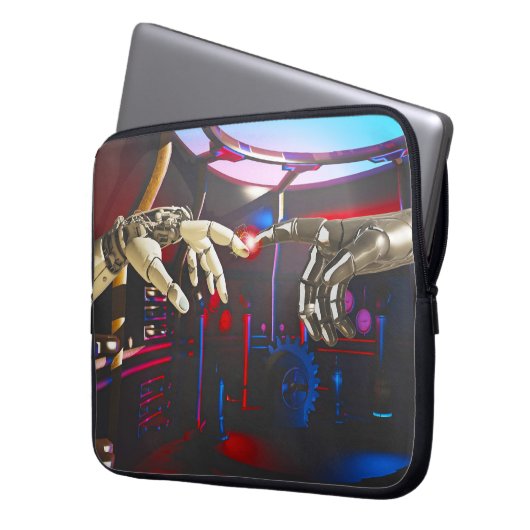 Verbesserung - Neopren-Laptop-Hülse Laptopschutzhülle (Vorderseite Links)