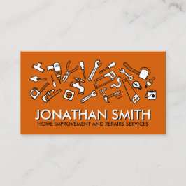 Verbesserung und Reparatur von Zuhause - Handyman- Visitenkarte