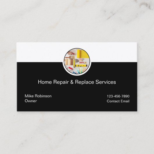 Verbesserung und Reparatur von Zuhause Visitenkarte (Vorderseite)