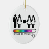 VERBESSERUNG ZUR LESBE KERAMIKORNAMENT (Rechts)