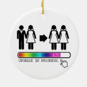 VERBESSERUNG ZUR LESBE KERAMIKORNAMENT (Hinten)