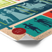 Verbesserungsform: Die Abenddämmerung Poster (Ecke)