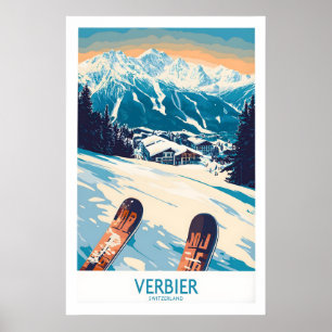 Verbier Poster Schweiz 1