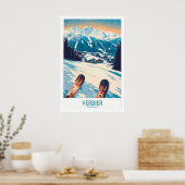 Verbier Poster Schweiz 1 (Küche)