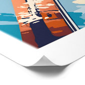 Verbier Print Schweiz 1 Poster (Ecke)