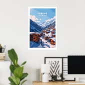 Verbier Reise Druck 1 Poster (Heimbüro)