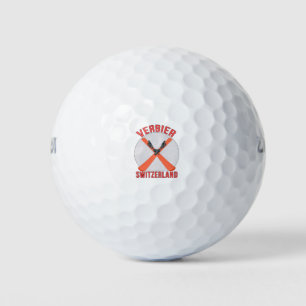 Verbier, Schweiz Golfball
