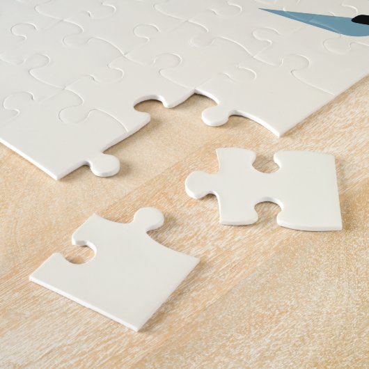 Verbier Schweiz Ski-Poster Kunstdruck. Puzzle (Seite)