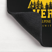 Verbier Schweiz Skigebiet Lugano Mousepad (Ecke)