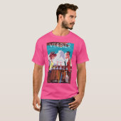 Verbier Ski Poster T-Shirt (Vorne ganz)