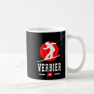 Verbier Ski Resort Alpen Schweizer Berge Schweiz Kaffeetasse