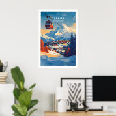 Verbier-Wandkunst 1 Poster (Heimbüro)