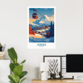 Verbier-Wandkunst-Druck 1 Poster (Heimbüro)