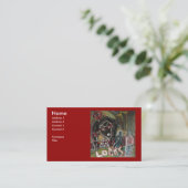 Verbieten der Angst II Visitenkarte (Stehend Vorderseite)