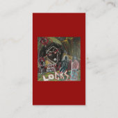 Verbieten der Angst II Visitenkarte (Rückseite)