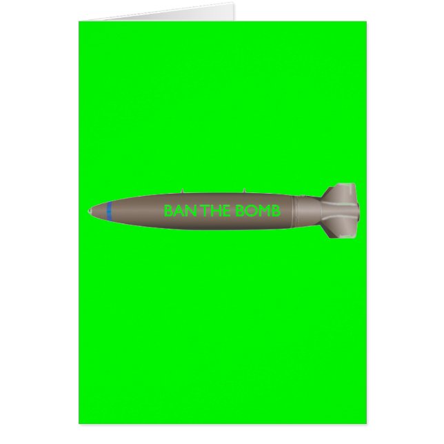 verbieten Sie die Bombe (Vorne)