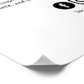 Verbinde dich mit uns Social Media Zeichen | Editi Poster (Ecke)