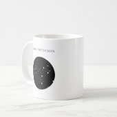 VERBINDEN DER DOTS KAFFEETASSE (Vorderseite Links)