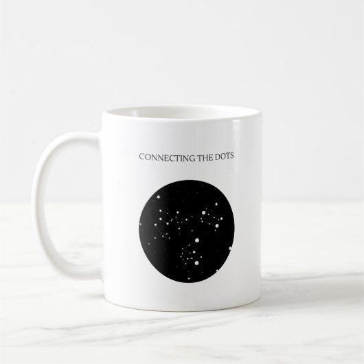 VERBINDEN DER DOTS KAFFEETASSE (Links)