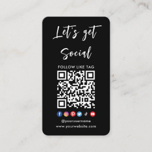 Verbinden mit QR-Code Beruflich Visitenkarte