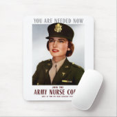 Verbinden Sie das Armee-Krankenschwester-Korps Mousepad (Mit Mouse)