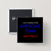 Verbinden Sie das FANTASTISCHE TEAM jetzt! Button (Vorne & Hinten)