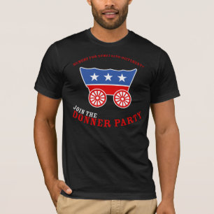 Verbinden Sie den Donner Party-T - Shirt