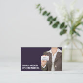 Verbinden Sie den Event-Veranstalter mit Speed-Net Visitenkarte (Stehend Vorderseite)