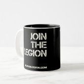 Verbinden Sie die Legions-Tasse (Springer) Zweifarbige Tasse (Vorderseite Links)