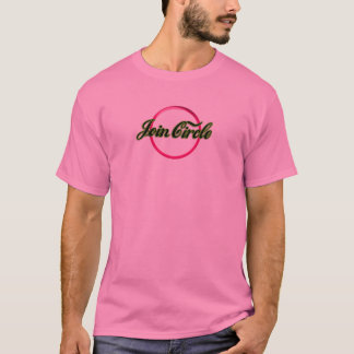 Verbinden Sie Kreis-Logo-Shirt T-Shirt