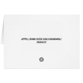 Verbinden Sie mich in Las Vegas-Einladung (Rückseite Horizontal)