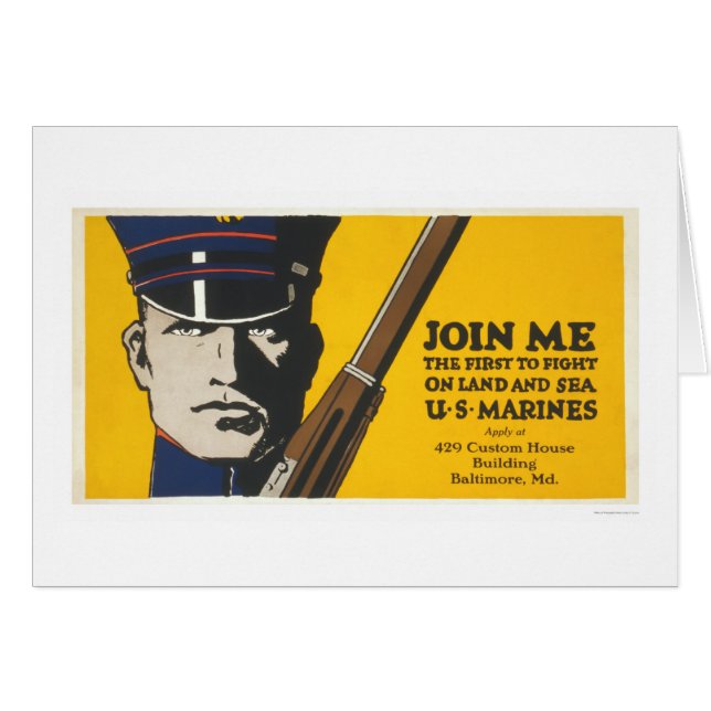 Verbinden Sie mich - US-Marinesoldaten (Vorderseite (Horizontal))