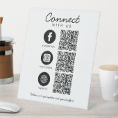 Verbinden Sie mit dem QR-Code-Business der So Sockelschild (In Situ)