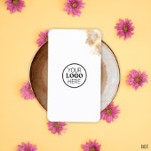 Verbinden Sie mit dem QR-Code der Social Media-Sch Visitenkarte