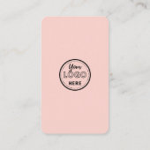 Verbinden Sie mit dem QR-Code der sozialen Medien Visitenkarte (Rückseite)