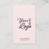 Verbinden Sie mit dem QR-Code der sozialen Medien Visitenkarte (Vorderseite)