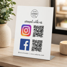 Verbinden Sie mit uns Instagram Facebook Social Me